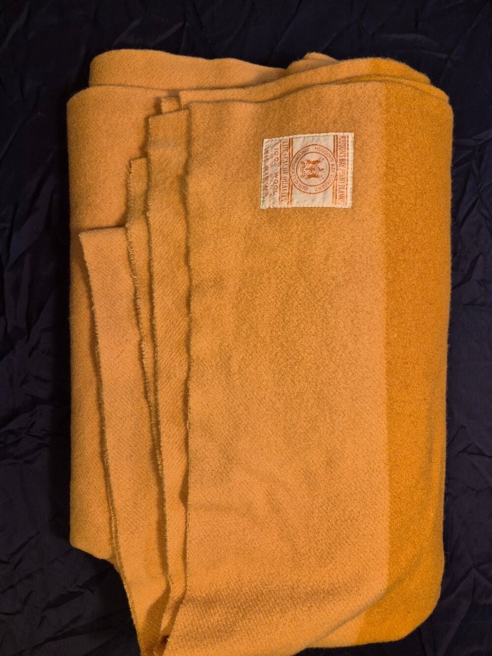 Hudson's Bay Company (HBC) Point Blanket in Harvest Gold